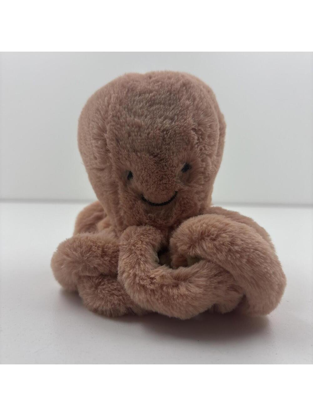 Jellycat Odell Octopus Tiny 6” Plush Stuffed Pink Stuffed Animal Ocean